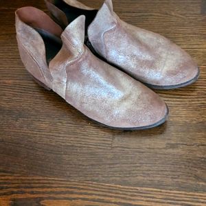 Metallic Booties